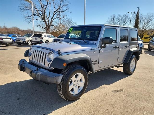 used 2017 Jeep Wrangler Unlimited car, priced at $22,000