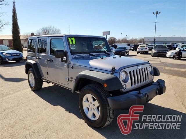 used 2017 Jeep Wrangler Unlimited car, priced at $22,000