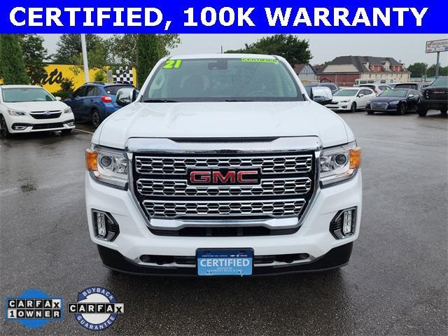 used 2021 GMC Canyon car, priced at $34,000