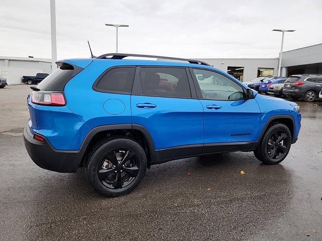 used 2021 Jeep Cherokee car, priced at $22,000