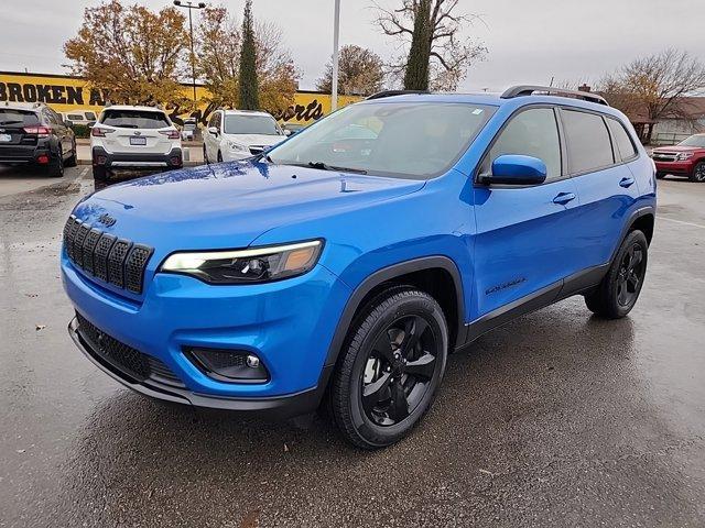 used 2021 Jeep Cherokee car, priced at $22,000