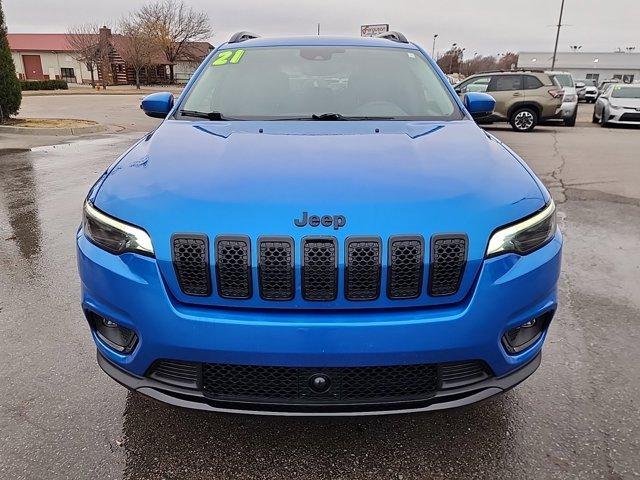 used 2021 Jeep Cherokee car, priced at $22,000