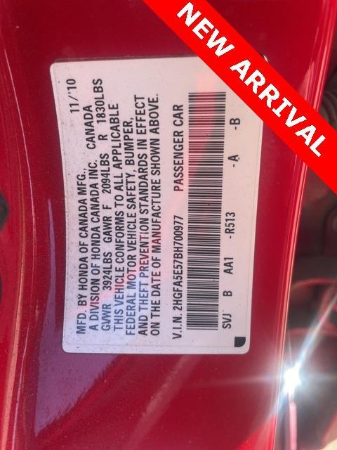 used 2011 Honda Civic car, priced at $14,000
