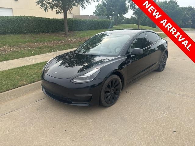 used 2022 Tesla Model 3 car, priced at $23,500