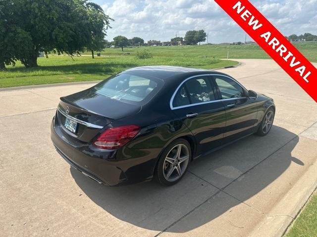used 2018 Mercedes-Benz C-Class car, priced at $20,000