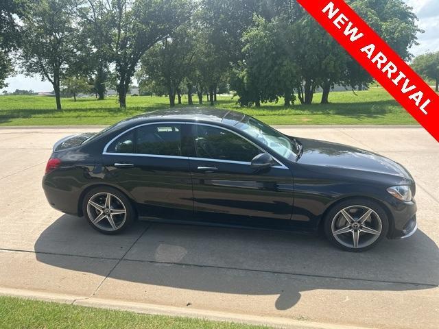 used 2018 Mercedes-Benz C-Class car, priced at $20,000