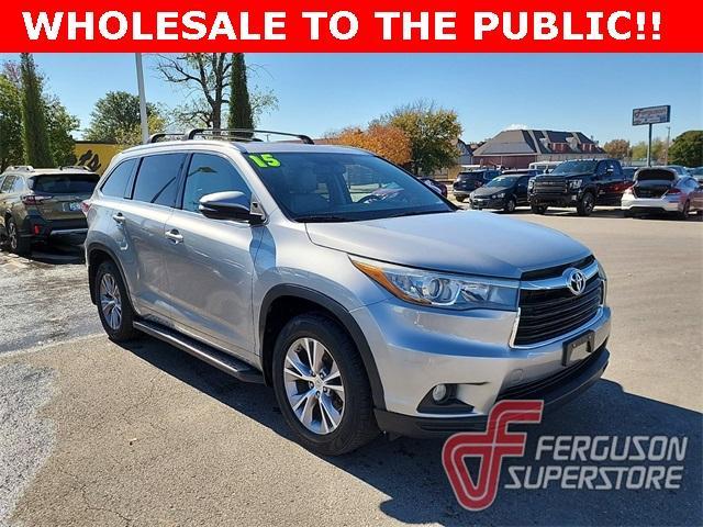 used 2015 Toyota Highlander car, priced at $12,000