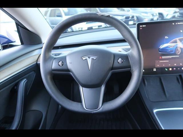 used 2022 Tesla Model 3 car, priced at $21,800