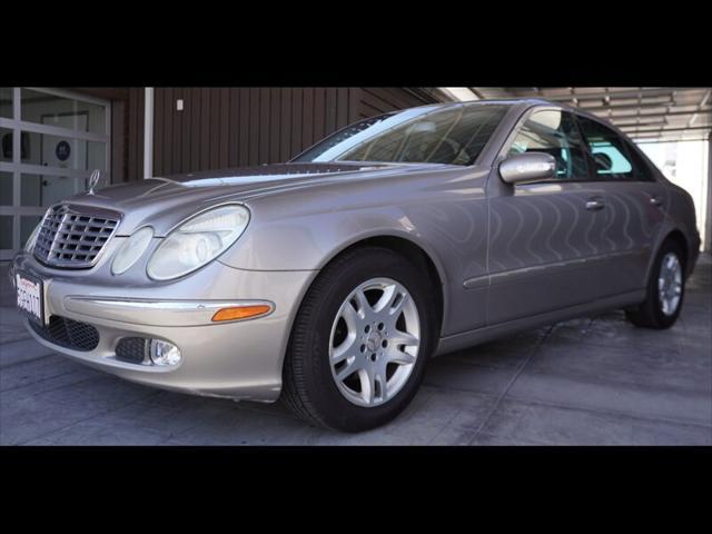 used 2004 Mercedes-Benz E-Class car, priced at $5,500