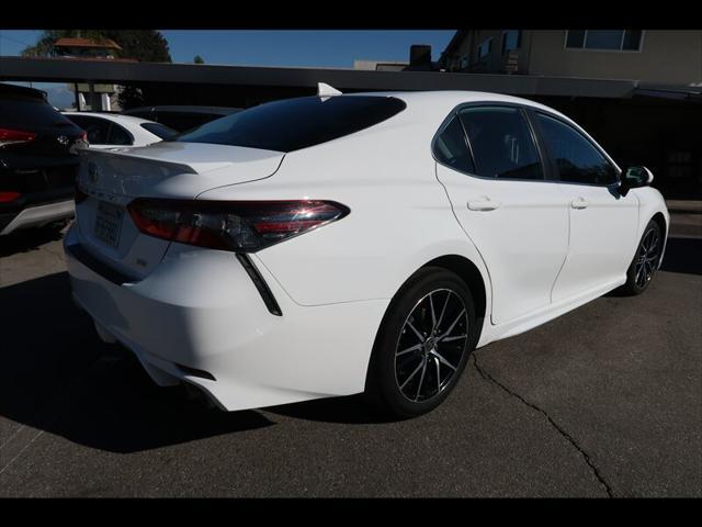 used 2021 Toyota Camry car, priced at $18,900