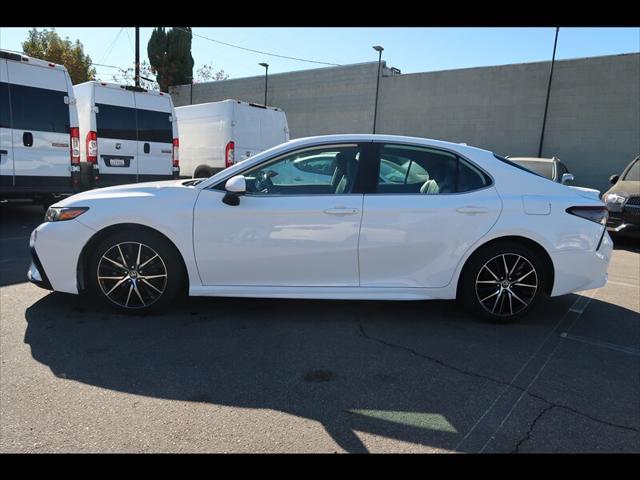 used 2021 Toyota Camry car, priced at $18,900