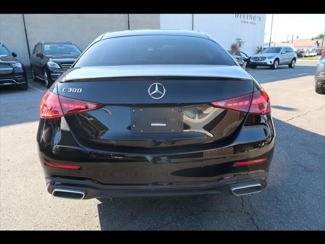 used 2022 Mercedes-Benz C-Class car, priced at $36,500