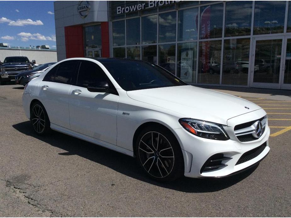 used 2019 Mercedes-Benz AMG C 43 car, priced at $45,700