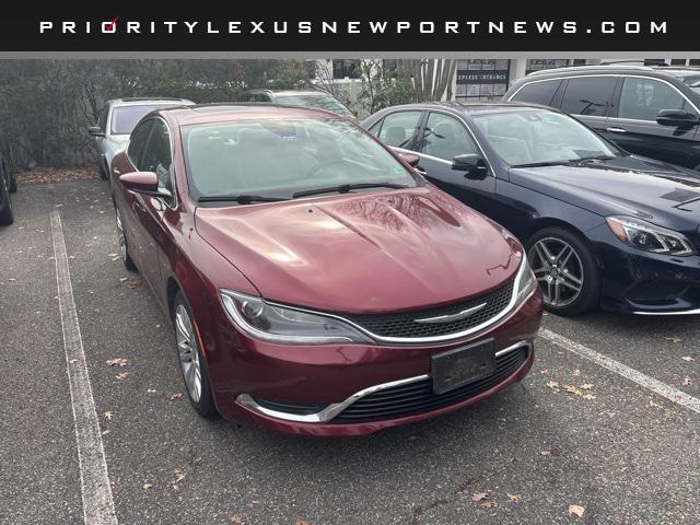 used 2015 Chrysler 200 car, priced at $12,995