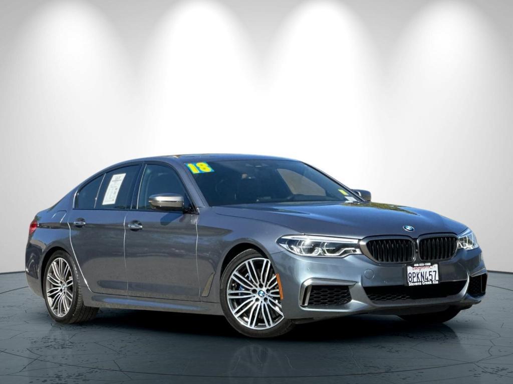 used 2018 BMW M550 car, priced at $31,995
