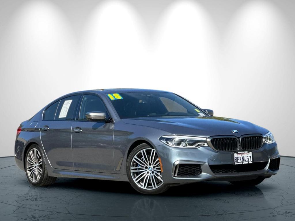 used 2018 BMW M550 car, priced at $31,995