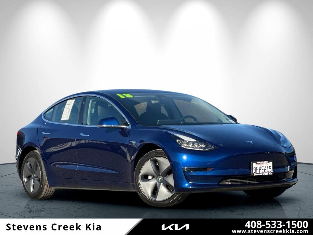 used 2018 Tesla Model 3 car, priced at $21,998