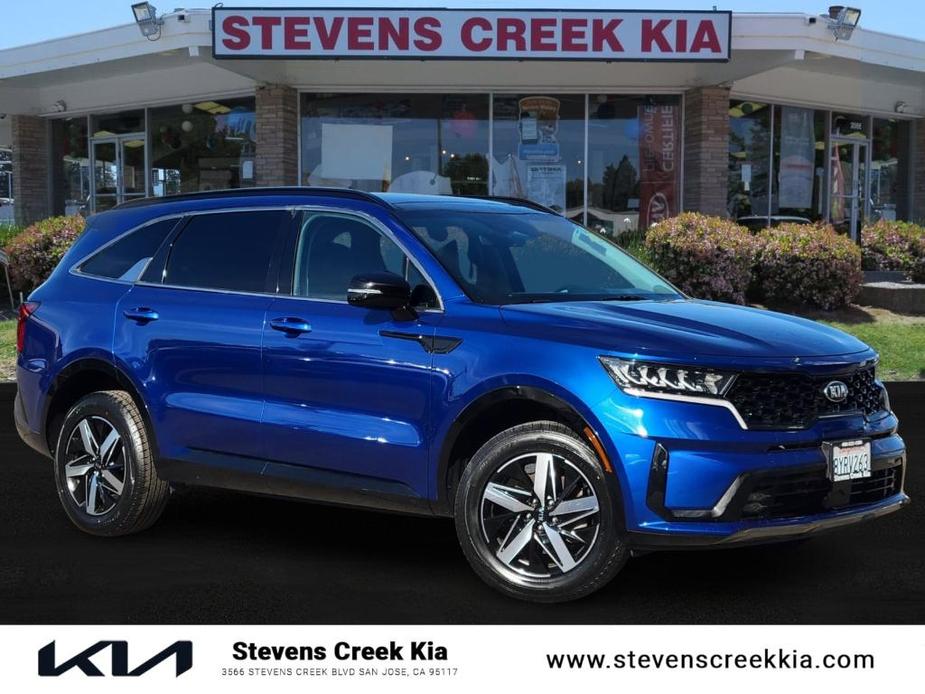 used 2021 Kia Sorento car, priced at $27,156