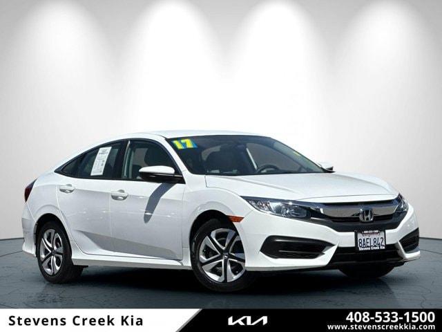 used 2017 Honda Civic car, priced at $19,695