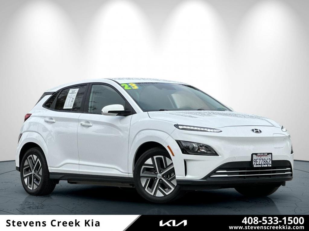 used 2023 Hyundai Kona EV car, priced at $21,495