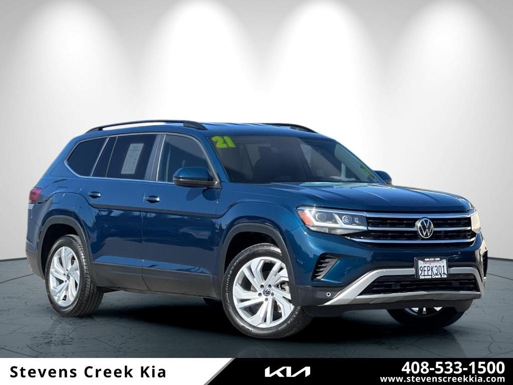 used 2021 Volkswagen Atlas car, priced at $22,995