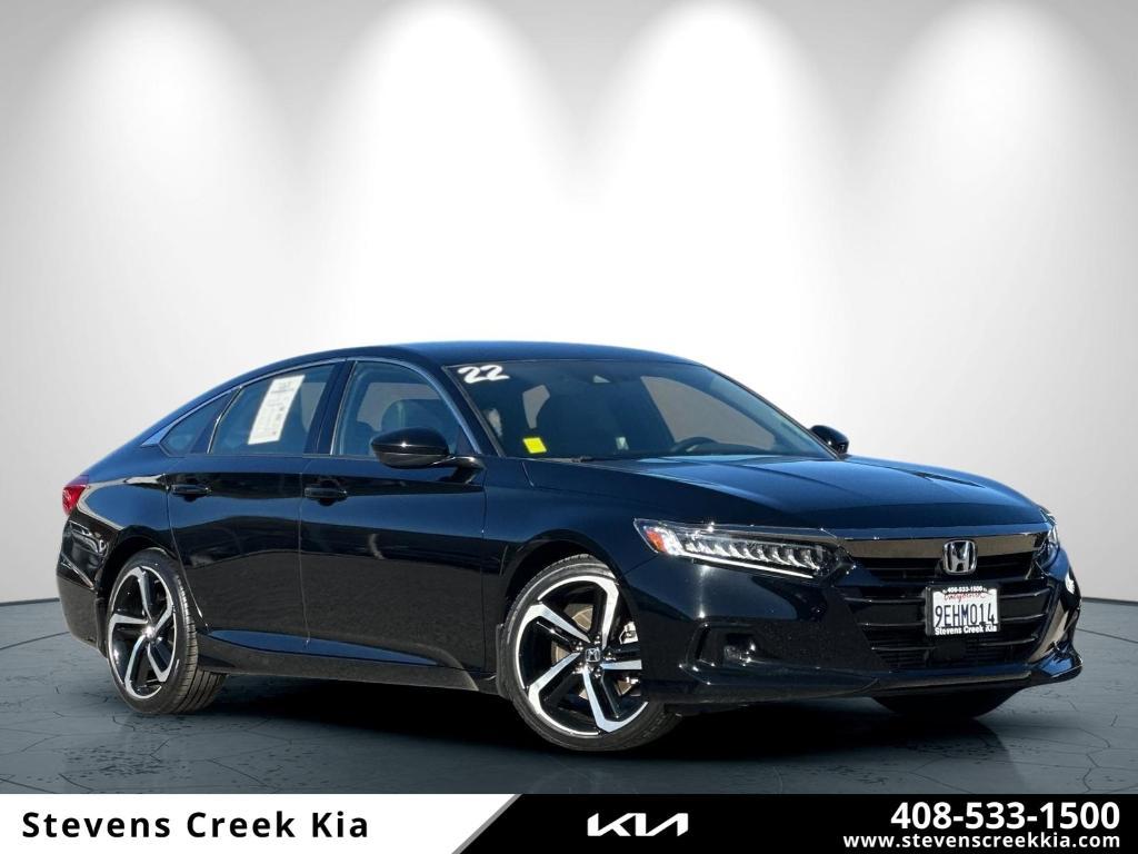 used 2022 Honda Accord car, priced at $24,888