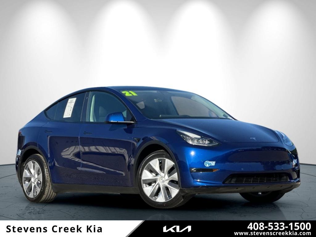 used 2021 Tesla Model Y car, priced at $26,350