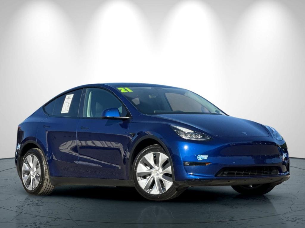 used 2021 Tesla Model Y car, priced at $26,350