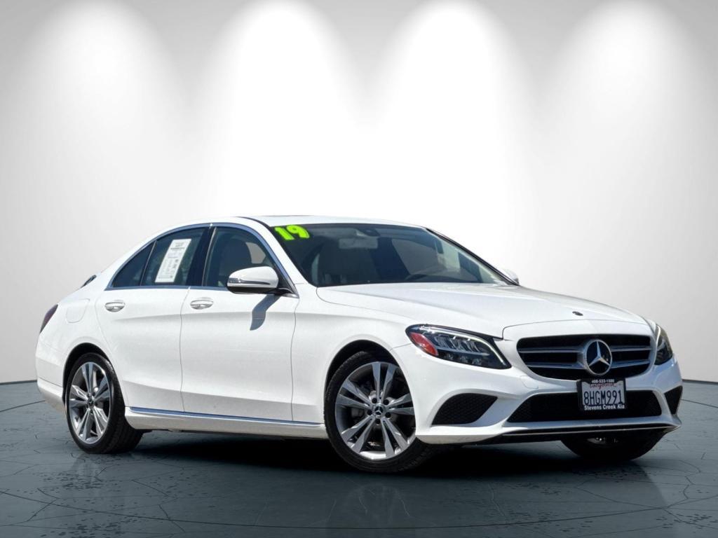 used 2019 Mercedes-Benz C-Class car, priced at $21,995