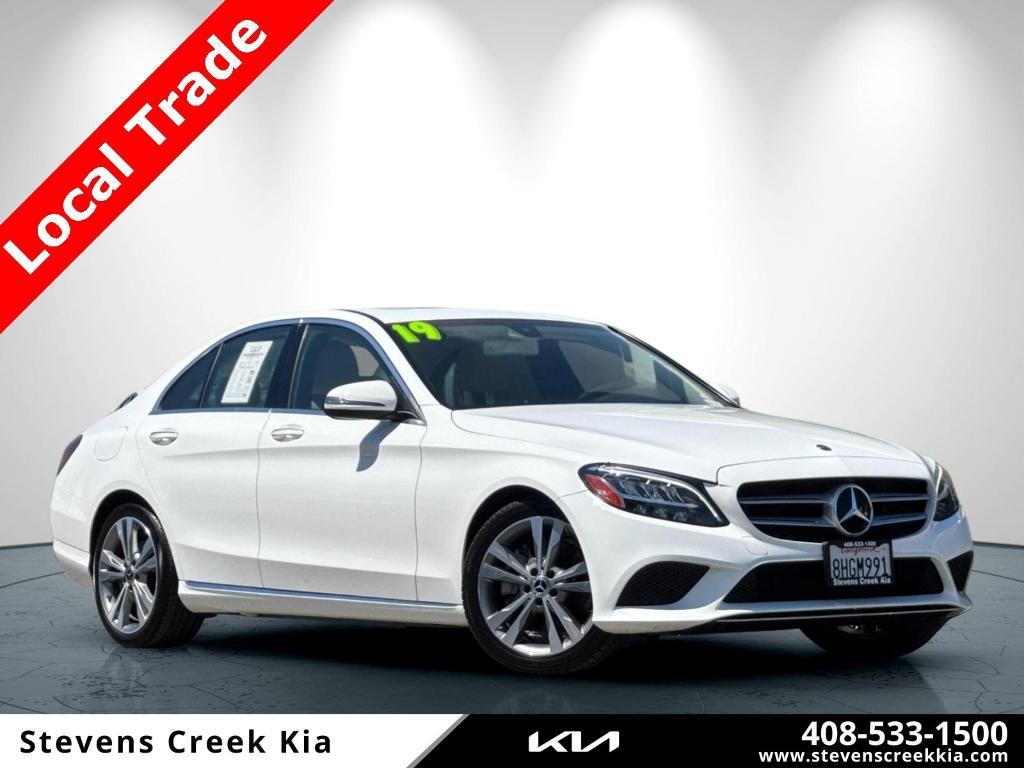 used 2019 Mercedes-Benz C-Class car, priced at $21,995
