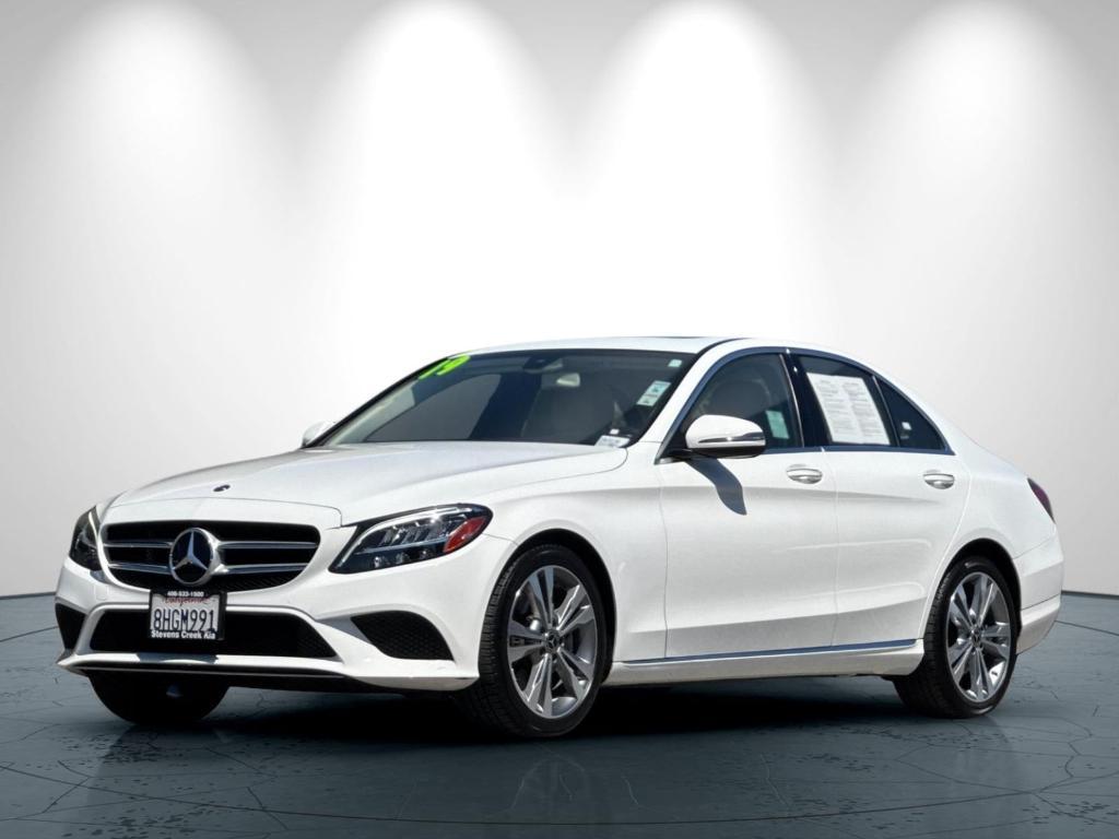 used 2019 Mercedes-Benz C-Class car, priced at $21,995