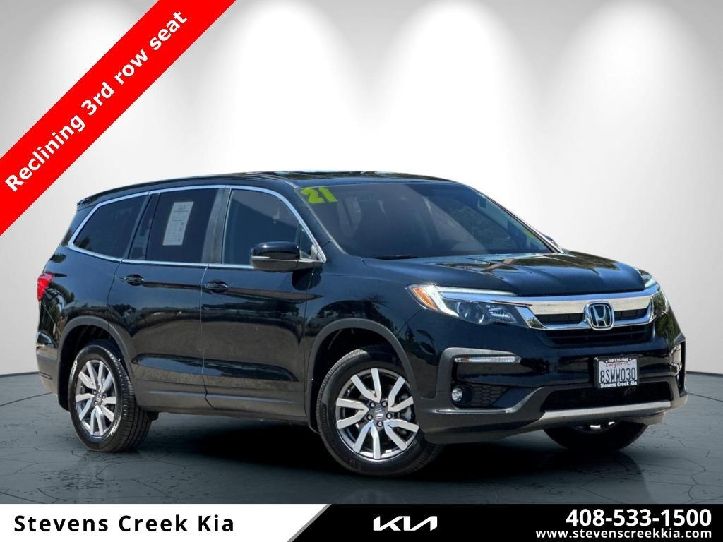 used 2021 Honda Pilot car, priced at $27,994