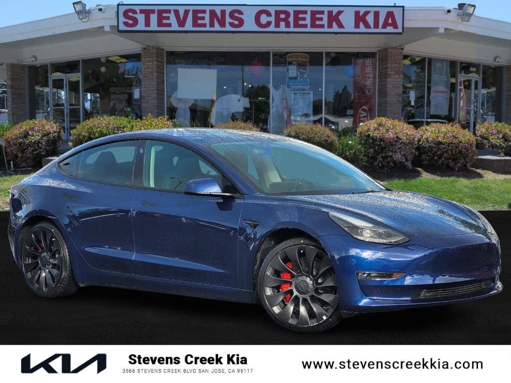 used 2022 Tesla Model 3 car, priced at $29,995