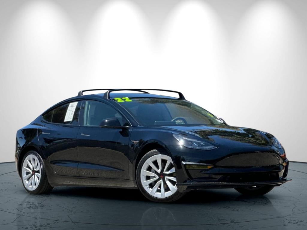 used 2022 Tesla Model 3 car, priced at $26,995