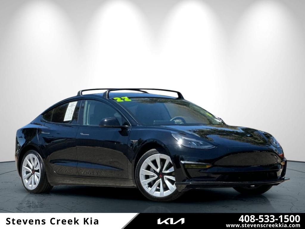 used 2022 Tesla Model 3 car, priced at $26,995