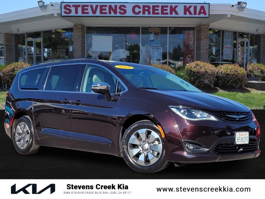 used 2018 Chrysler Pacifica Hybrid car, priced at $24,496