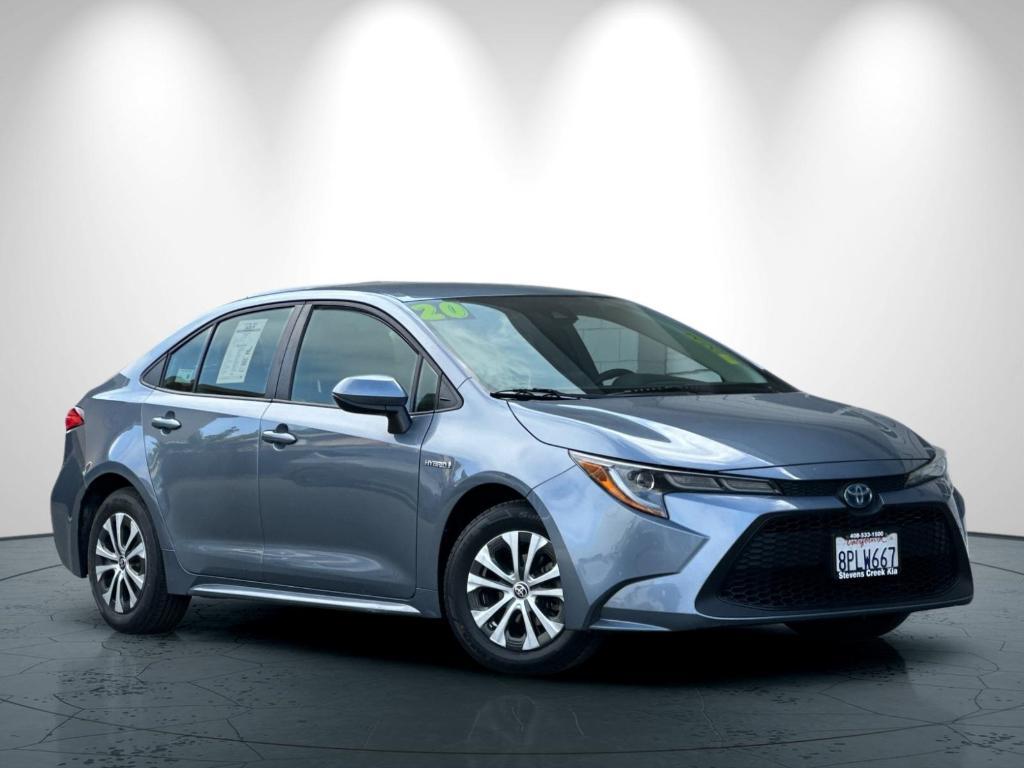 used 2020 Toyota Corolla Hybrid car, priced at $15,245