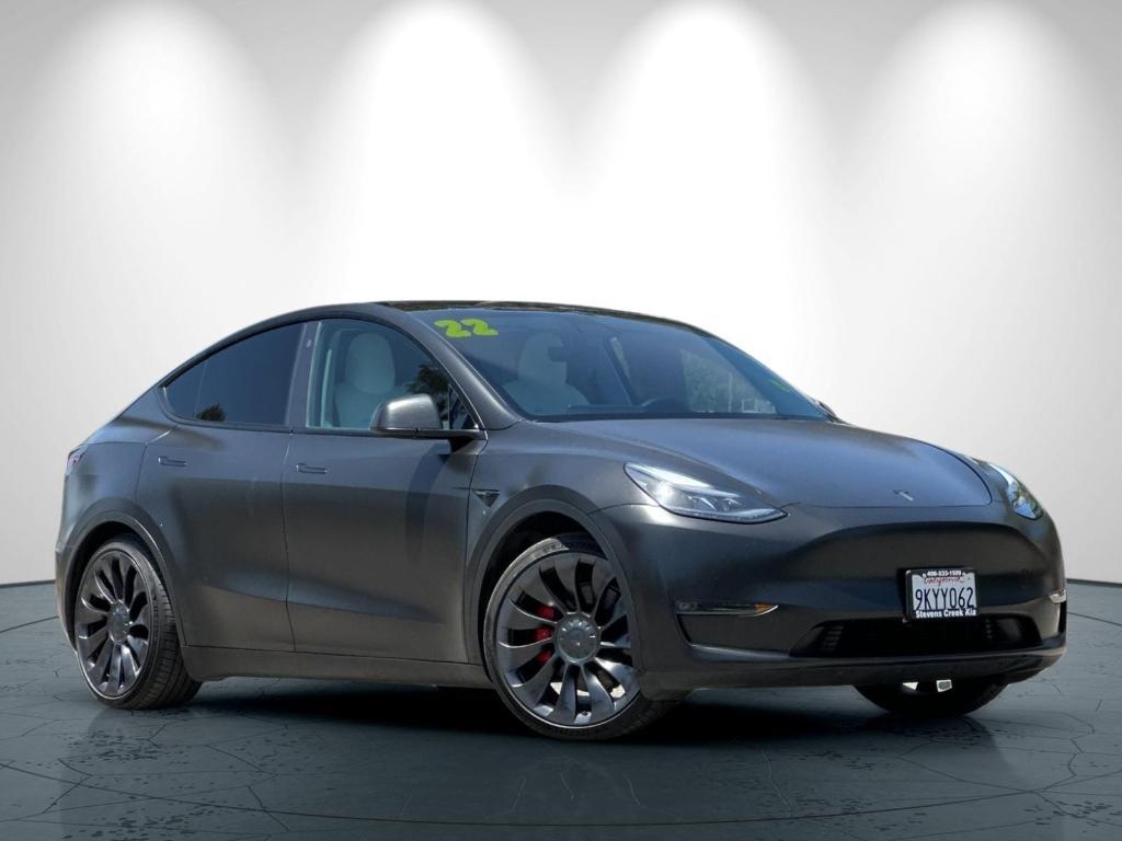 used 2022 Tesla Model Y car, priced at $30,895