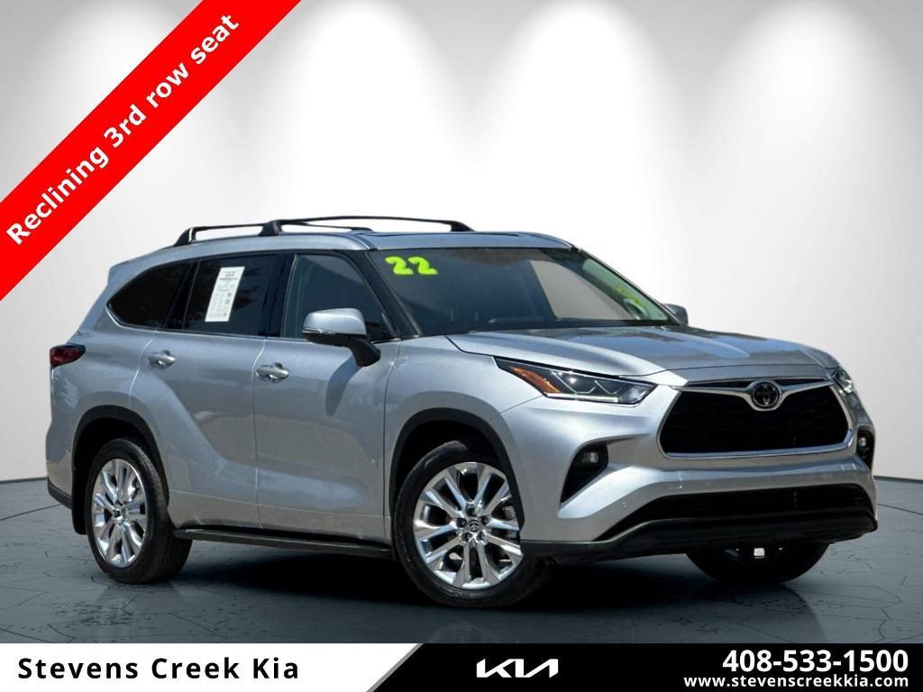 used 2022 Toyota Highlander car, priced at $38,499