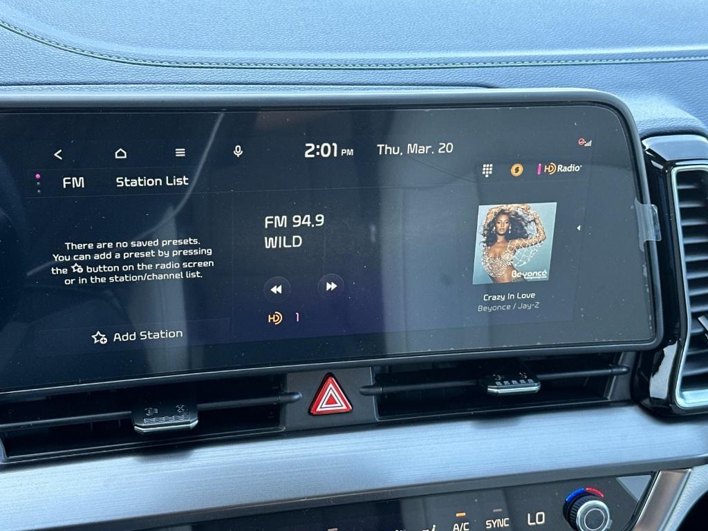 new 2025 Kia Sportage Hybrid car, priced at $34,160