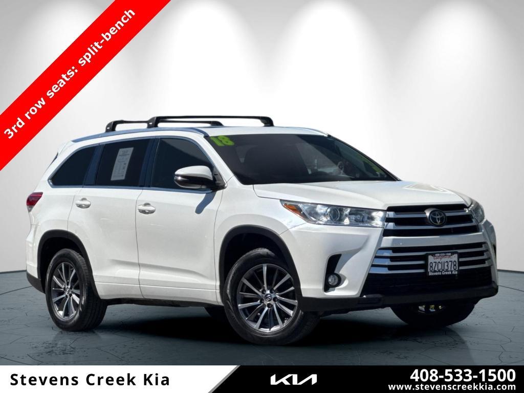 used 2018 Toyota Highlander car, priced at $21,995