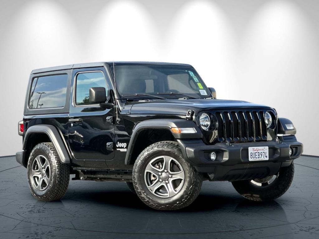 used 2021 Jeep Wrangler car, priced at $27,588