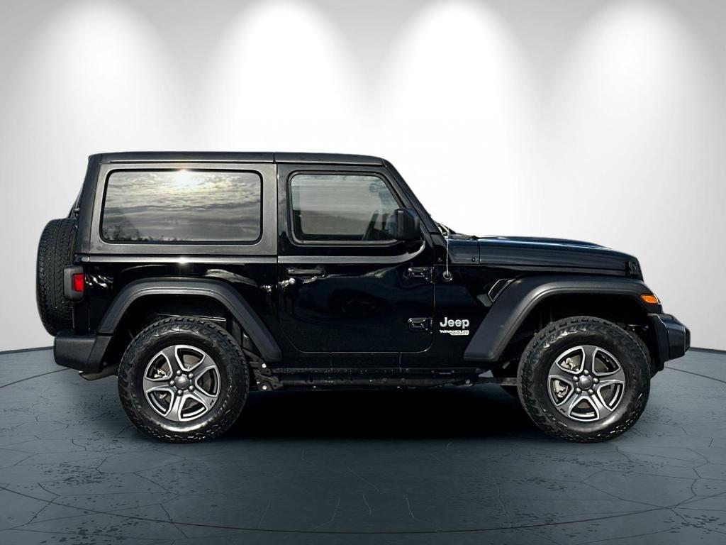 used 2021 Jeep Wrangler car, priced at $27,588