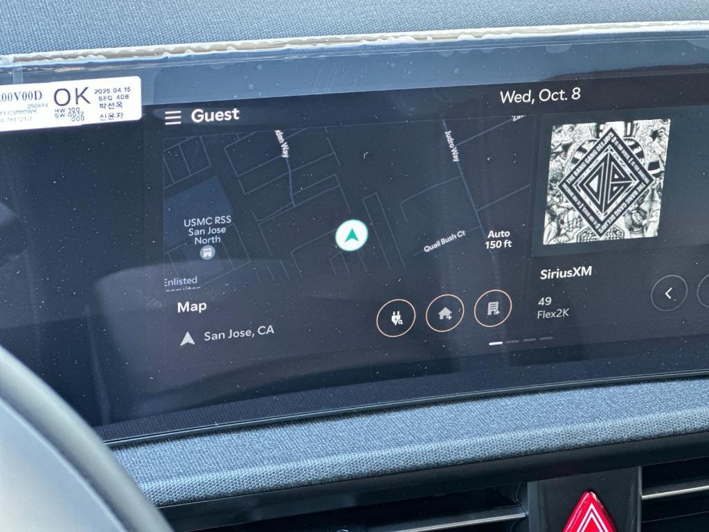 new 2025 Kia EV6 car, priced at $52,140