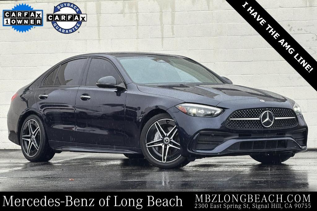 used 2022 Mercedes-Benz C-Class car, priced at $32,900