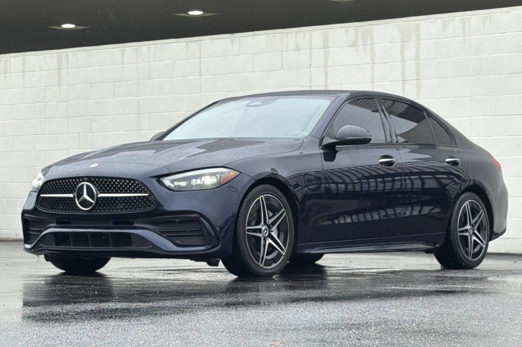 used 2022 Mercedes-Benz C-Class car, priced at $32,900