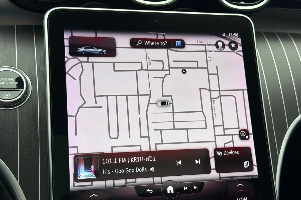 used 2022 Mercedes-Benz C-Class car, priced at $32,900