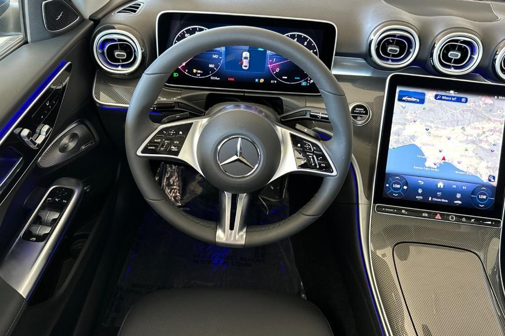 new 2025 Mercedes-Benz C-Class car, priced at $58,075