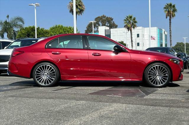 new 2025 Mercedes-Benz C-Class car, priced at $57,000