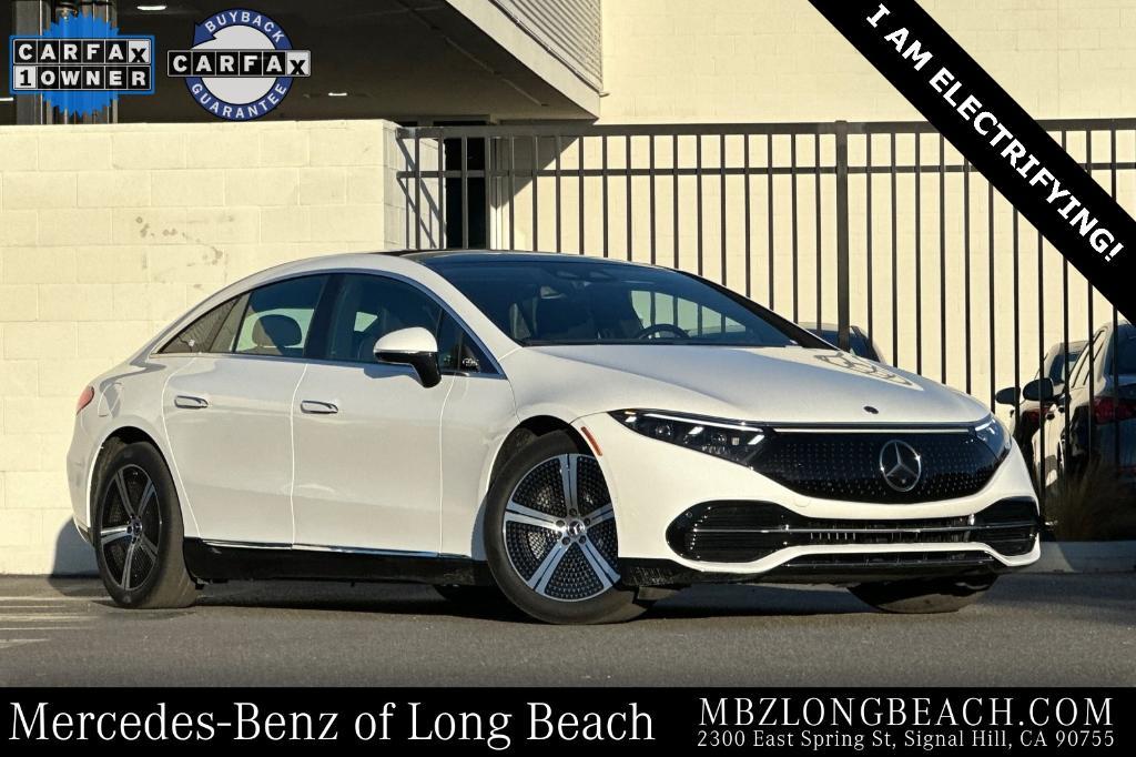 used 2022 Mercedes-Benz EQS 450+ car, priced at $42,700